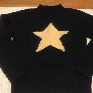 Ralph LaurenHand knit wool sweater
